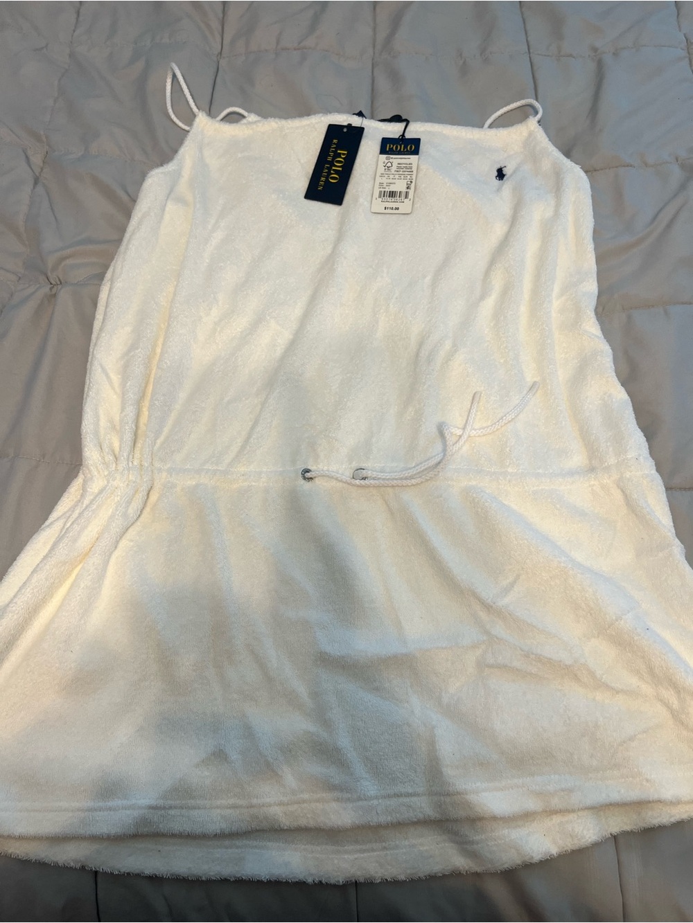 Polo Ralph Lauren Terry
Drawstring Cover Up Dress - Picture 8 of 8